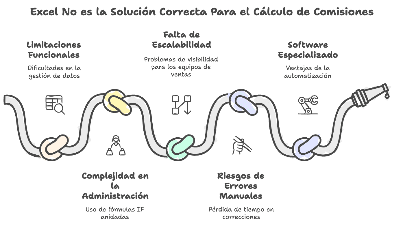 5 Razones Por Las Que Excel No es la Solucion Correcta Para el Calculo de Comisiones de Venta