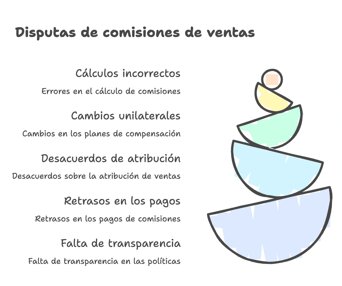 5 Razones Por Las Que Los Vendedores Reclaman o Disputan sus Comisiones de Venta